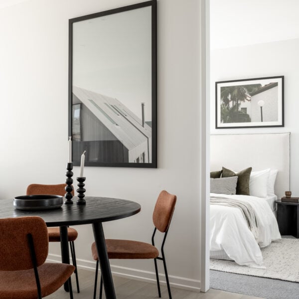 Dining room styled by Bowerbird Interiors